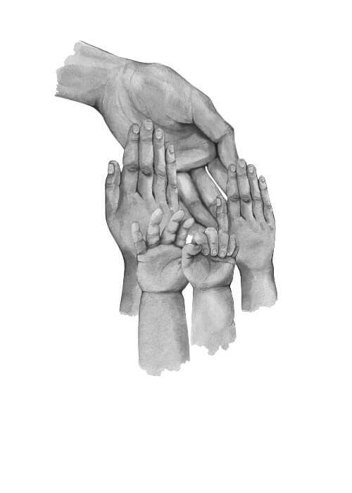 Fyrabarnsmamma - poster